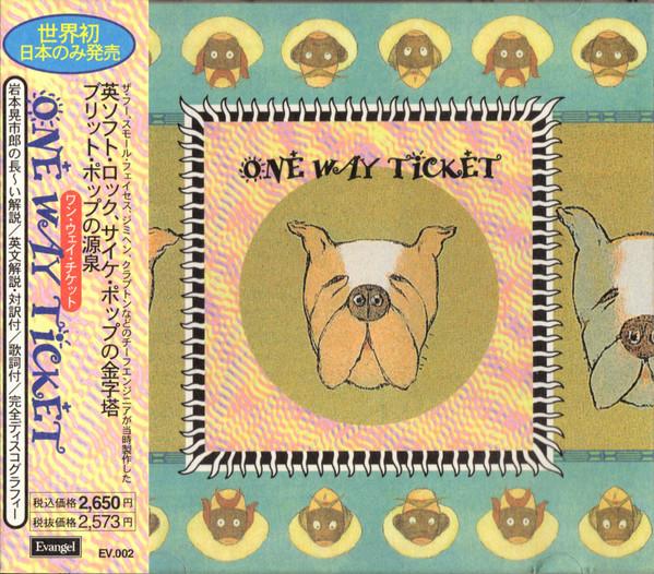 

CD ONE WAY TICKET - Билет в один конец EV002 Evangel 1996 Япония ObiRock Б/У
