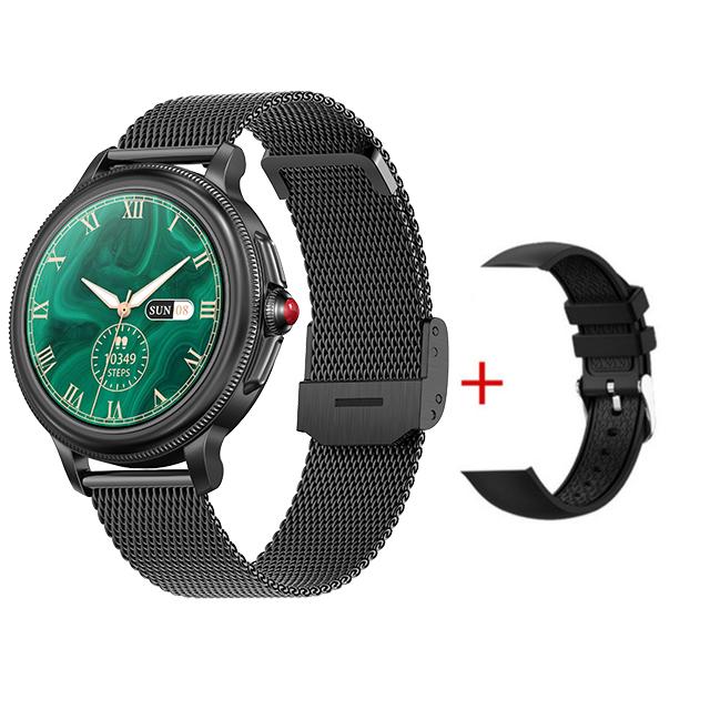 Digitale Damen Handgelenk Smartwatch Bluetooth Anruf Fitness Gesundheitsmonitor Weiblich Sport Wasserdicht Smartwatch Für Android Telefon