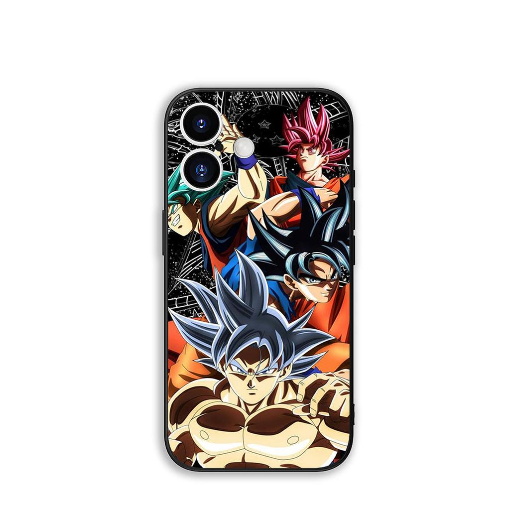 Cartoon Son Gokus Dragon Ball Gohans Phone Cover for Apple iPhone 15 14 16 Plus 12 13 Mini 17 Pro Max + ProMax 16E Air Case