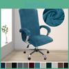 Minimalist Fox Silver Modern Velvet Chair Cover Dustproof Wearresistant For Home Office Computer Chairs
