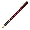 Haute Fountain Pen, Gold Parts Model FF02G, Center Barrel, Wine, FF01-GWI