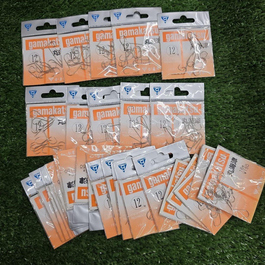 Used Gamakatsu Marukaizu Fishhook No. 12 Bulk sale 30 pieces