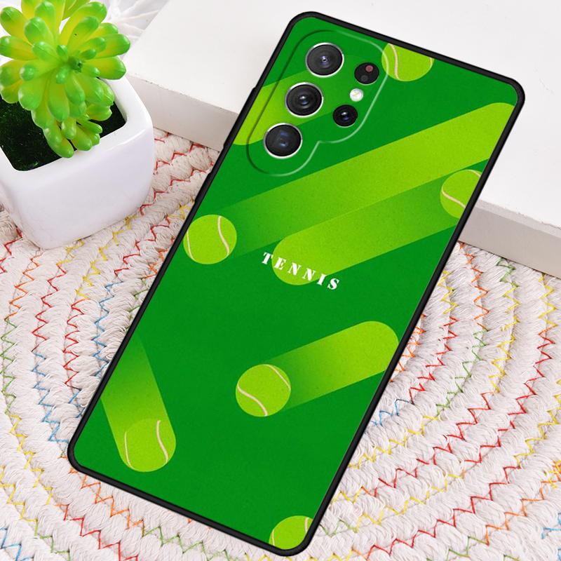 Tennis Balls TPU Phone Case For Samsung Galaxy Note 10 Pro S26 S25 S24 S23 S22 Ultra Plus S21 FE S20 Shockproof Cover