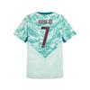 Puma Authentic Reycell Portugal Team Player Version Away Ronaldo 7 Quick-Dry Short Sleeve Football Shirt Men Tops 788145-77