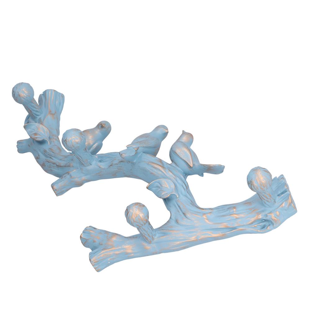 Wall Decoration Hooks Punch Free Innovative Art Waterproof Resin Bird Decoration Hook for Bedroom