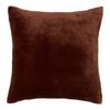 Removable Flannel Cushion 38 X 38 Cm "Ollis" - Ollis Tonka Brown -