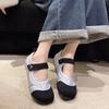 Fashion New Women's Shoes Fashion Round Toe Versatile Sport Style Casual Single Shoes for Women Zapatillas De Deporte 2024