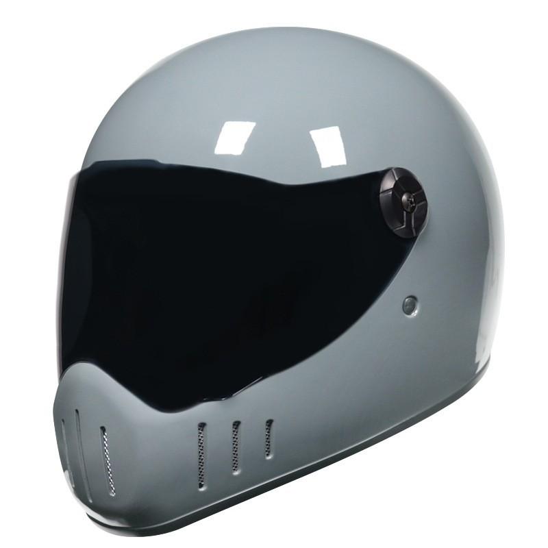 Retro Helmet Men's Full Harley Electric Bicycle Cruising Knight Riding Cover