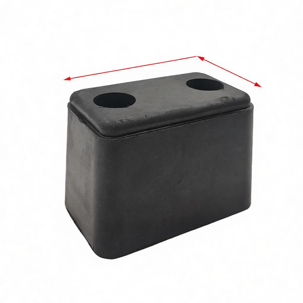 Paraurti Ammortizzatore in Gomma Heavy Duty Paracolpi Anti Collisione Cuscino Protezione Parcheggio Camion Rimorchio Ammortizzatore Accessorio Veicolo