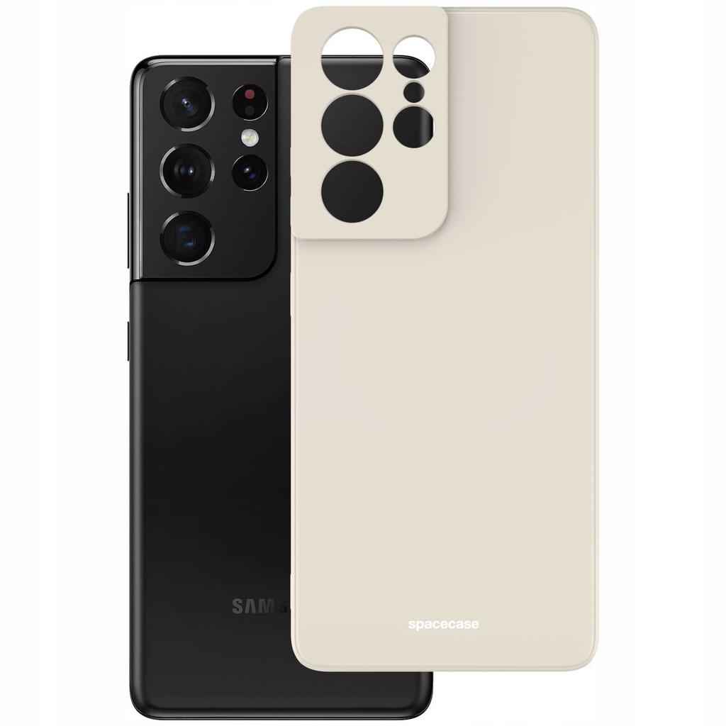 Sc Silicone Case Galaxy S21 Ultra Bone