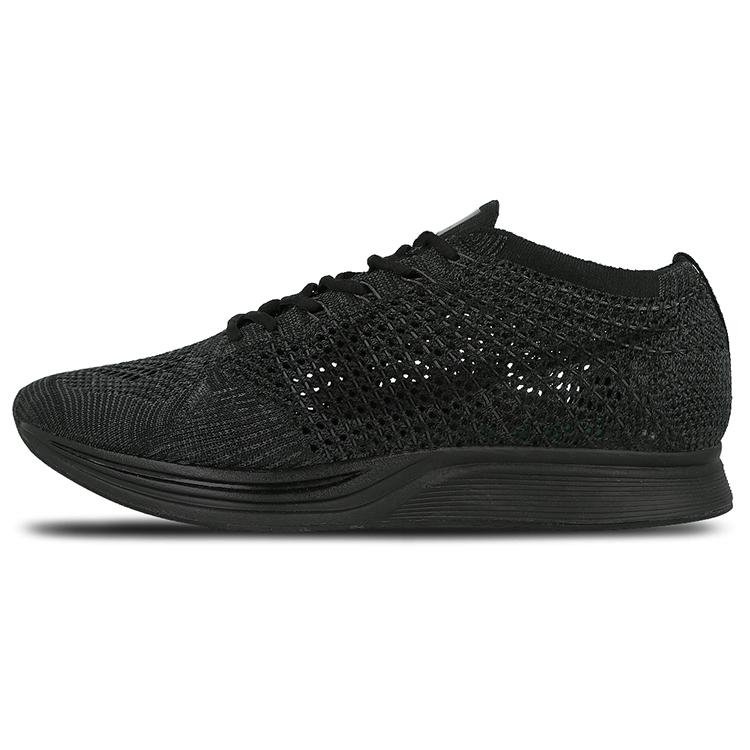 

Nike Flyknit Racer Потрійний Чорний 526628-009 42.5