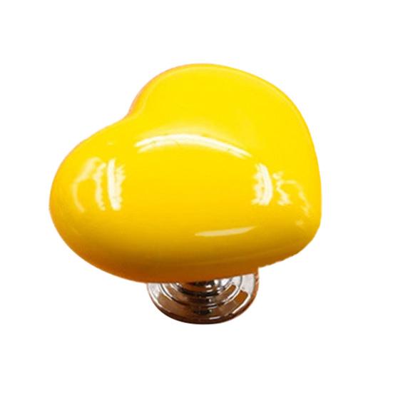 8Pcs Toilet Press Button Easy Installation Clean Reusable Heart-Shaped Design Toilet Flush Button Replacement