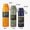 650ML 850ML 1100ML Thermos Double Stainless Steel Sport Vacuum Flask Outdoor Climbing Fitness Thermal Bottle Tea Insulation Cup