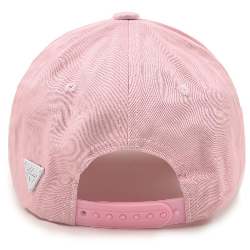 Heiteo Curved Logo Ball Cap Pink