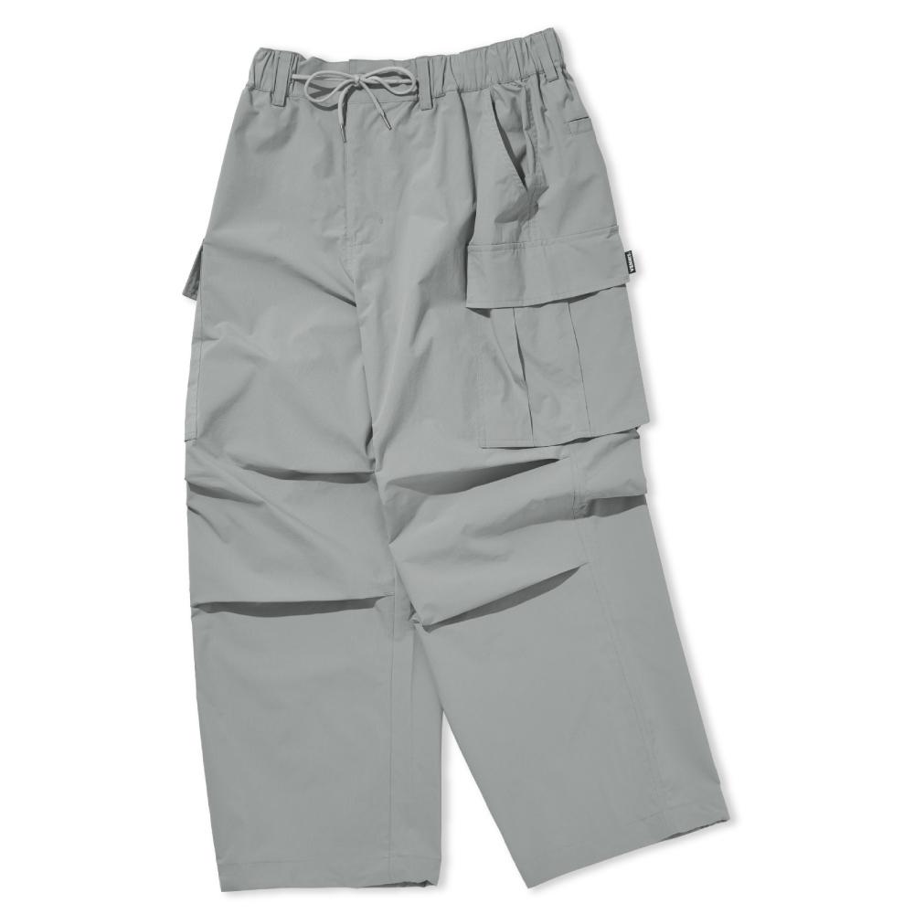 VENHIT Parasuit Nylon Cargo Pants Grey