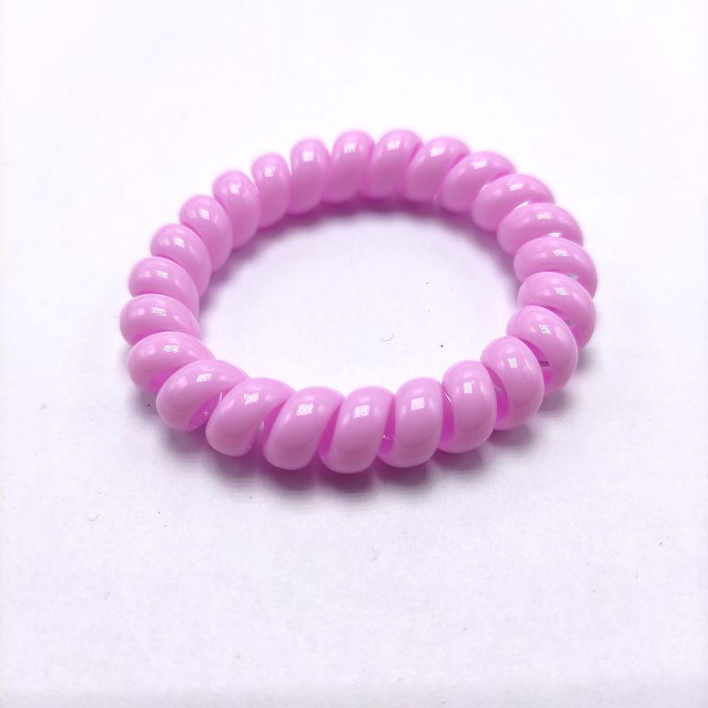 Candy-Colored Thick Bracelet-Style Hair Ring: Extra-Large Korean Rubber Band and Spring Headband Ornament
