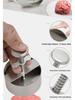 Stainless Steel Hamburger Patty Press-Type Mold Manual Kitchen Tool