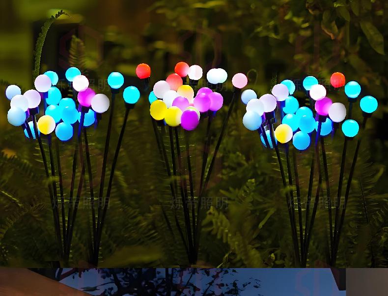 Firefly Solar Garden Lights: Waterproof Outdoor Villa and Lawn Decor