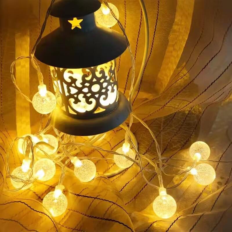 Changbaosen LED Outdoor Solar Crystal String Lights