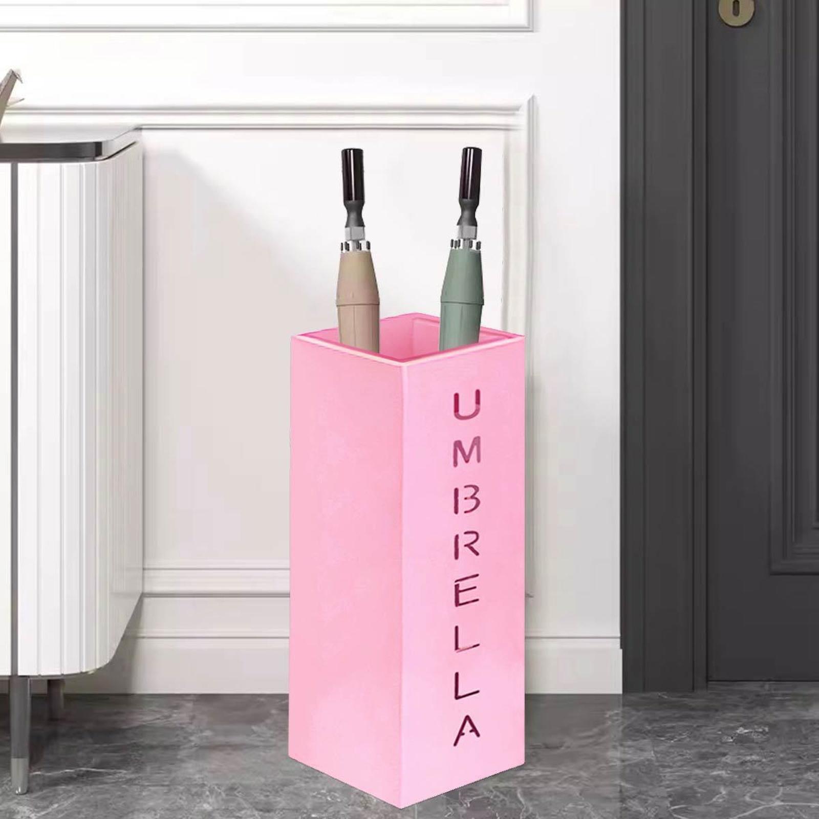 

Вентилируемая подставка для зонтов Современная металлическая подставка для зонтов для организации дома и прихожей Сверхпрочная складная подставка для длинных зонтов One Size