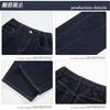 WUXZHI Denim Loose Baggy Street Straight Sarouel Oversized American Plus Fashionable Men's Wide-Leg Pants, Fit, Jeans, Black, Style, Fit, Pants,