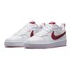 Nike Court Borough Low 2 GS Blanc Betterave Sombre BQ5448-120