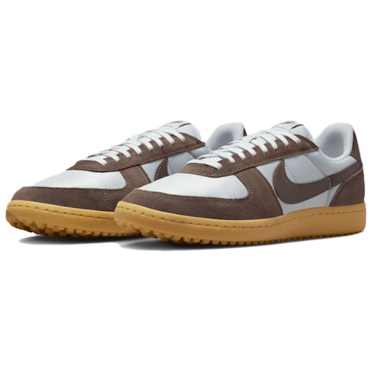 Nike Field General Abrasion Resistant Low Top Casual Shoes Men's White Brown Sneakers HF3165-003