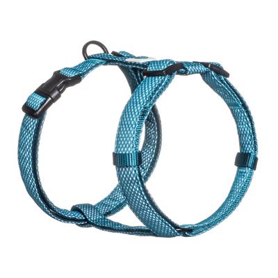Embark Pets Leuchtendes Reflektierendes Hundegeschirr, Blau, Größe Medium