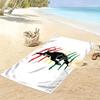 Panthers Charge Print Beach Towel, Large Soft Quick Dry Towel for Beach Camping Swimming