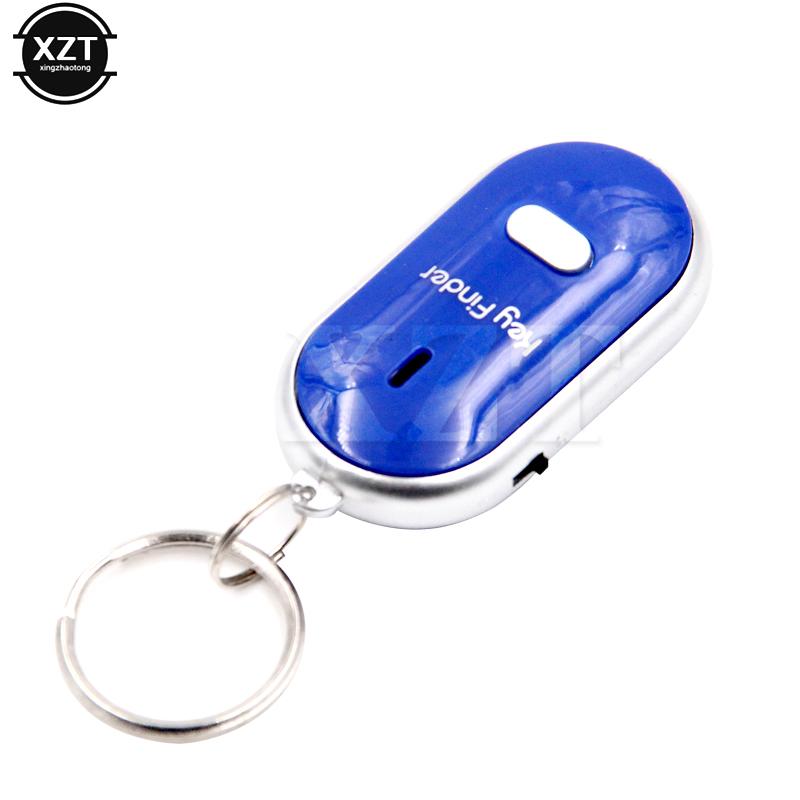 Wireless Anti-Lost Alarm Key Finder Locator Keychain Whistle Sound With LED Light Mini Anti Lost Key Finder