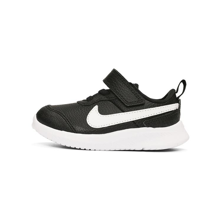(TD) Nike Varsity Leather Casual Shoes Black Baby CN9397-008 EU 25