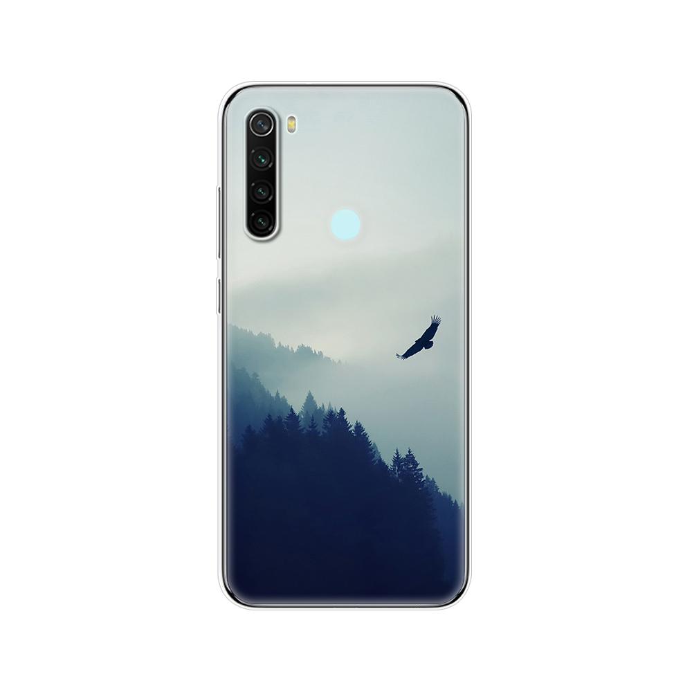 Pre xiaomi Redmi Note 8T Puzdro Silikónové Maľované Mäkké TPU Pre xiaomi Redmi Note 8 pro Puzdro Fundas Coque Redmi NOTE 8 Puzdro nárazník
