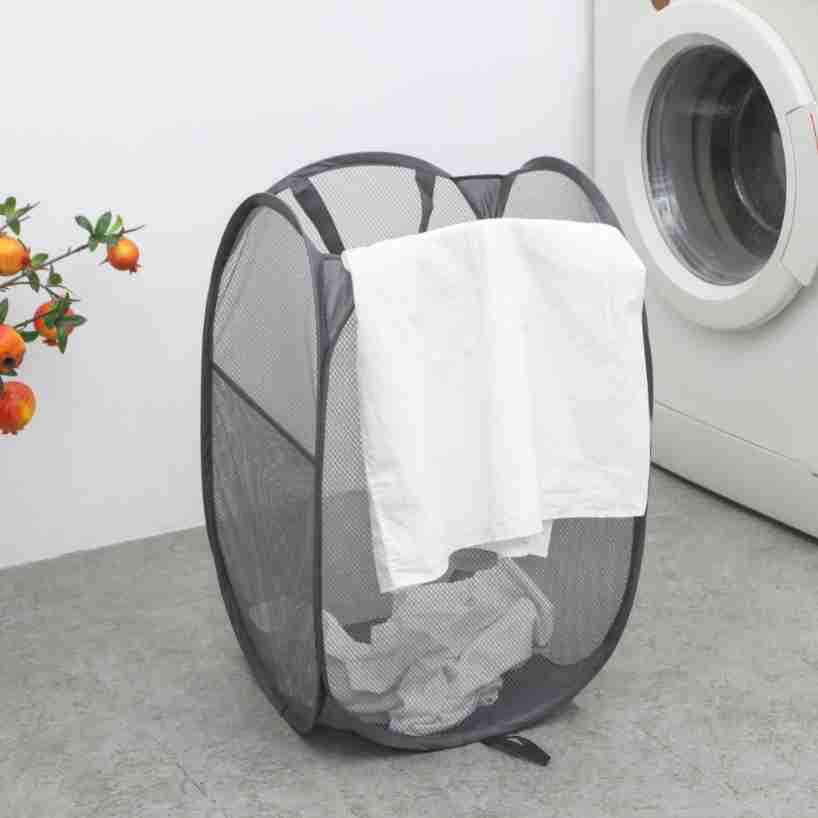Folding Laundry Basket for Bathroom and Storage
