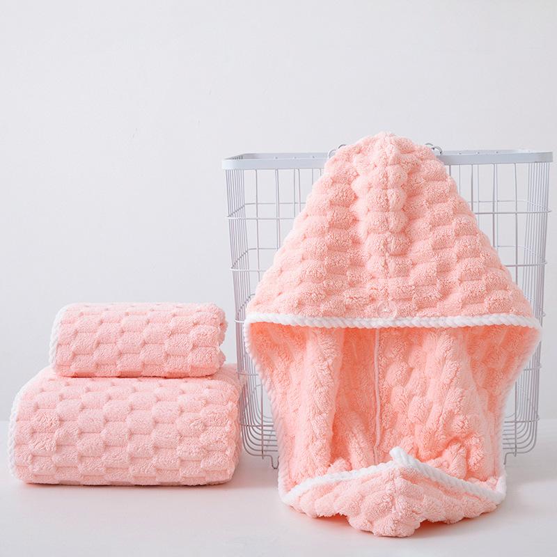 Plaid Bath Towel Soft & Absorbent Coral Fleece Large Towels for Home, Hotel, SPA, Swimming, Bath Towels, Quick-Dry, Luxury Bathroom Accessories