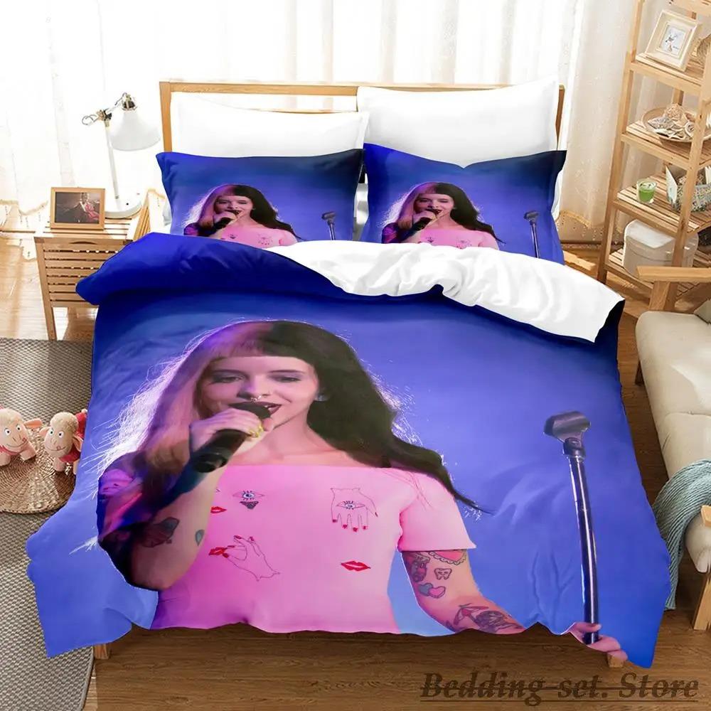 Sexy Singer Melanie Martinez Bedding Collection Single Twin Full Queen King Size Bed Collection Aldult Kid Bedroom Duvetcover Collections