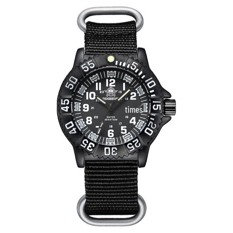 Addiesdive Men's Multifunctional Quartz Watch - Luminous, Outdoor, Waterproof