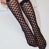 RNOT Checkerboard Pattern See-through Socks (5color)