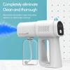 Tragbarer Blaulicht-Nano-Dampfzerstäuber, Handheld-Haushaltsdesinfektionsgerät