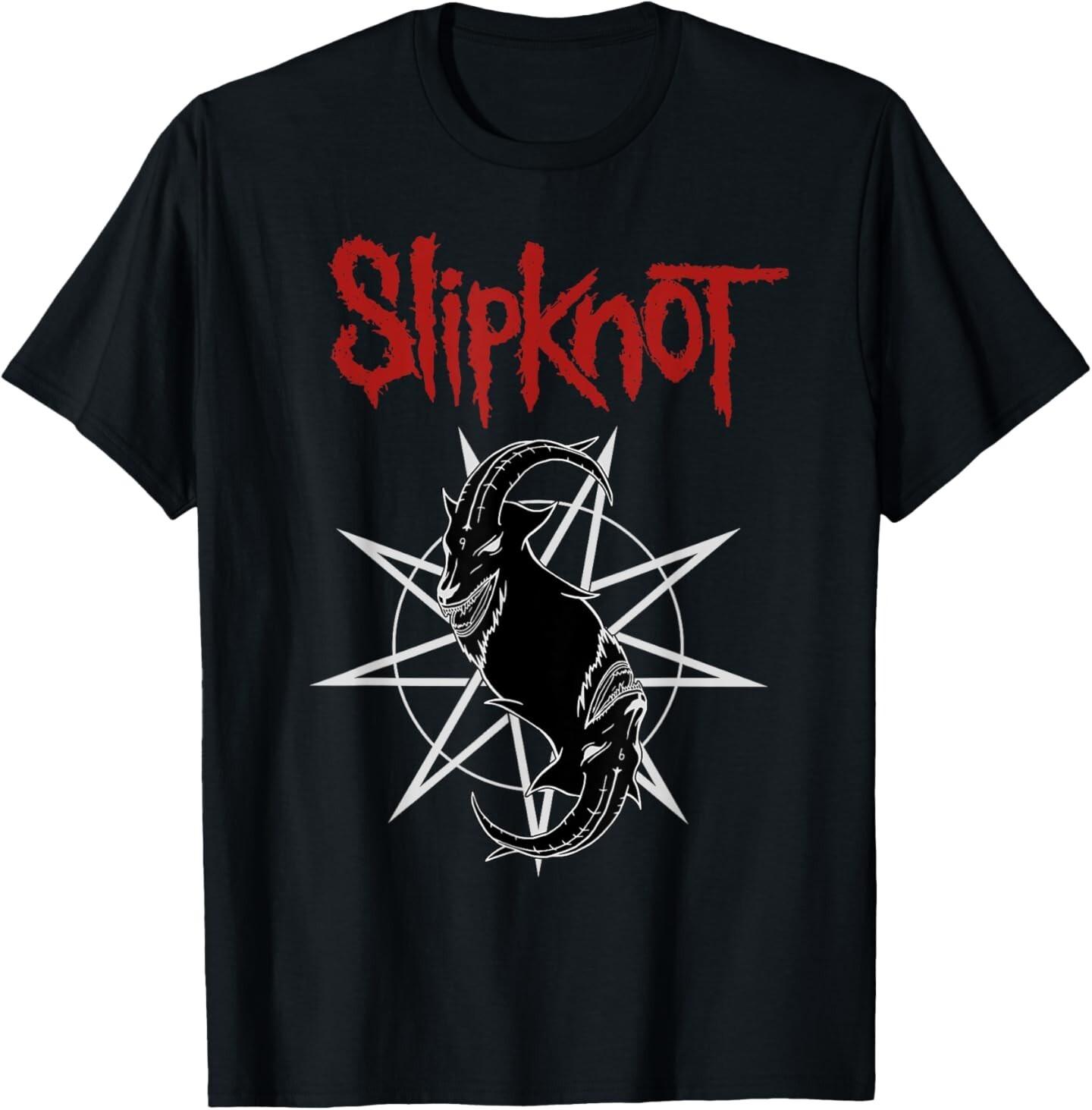 Slipknot Goat Star Logo T-Shirt Mens Womens Tees Top 2XL