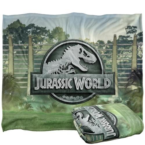 Jurassic World Fence Blanket