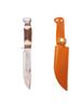 Leather Knife Sheath Belt Loop Knife Sheaths PU Leather Safety Knife Pouch Holder for Outdoors Camping Fishing