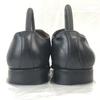 USED/Japan Scotch Grain Goodyear Straight Tip Cap Toe Shoes 24.5cm Black