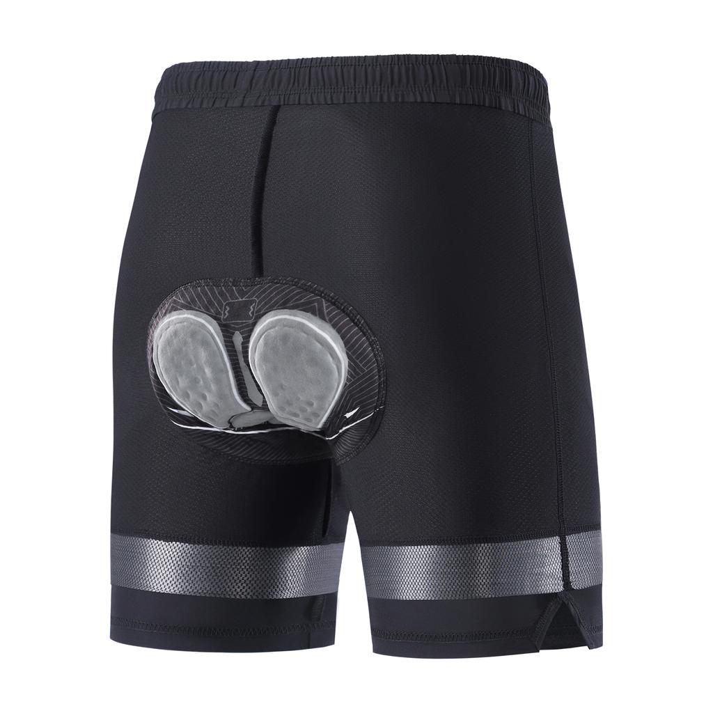 Riding Pants 2 in 1 Bike Commuting Riding Pants Shock Absorbing Sweat wicking Quick dry Ventilation Reflective Hiking