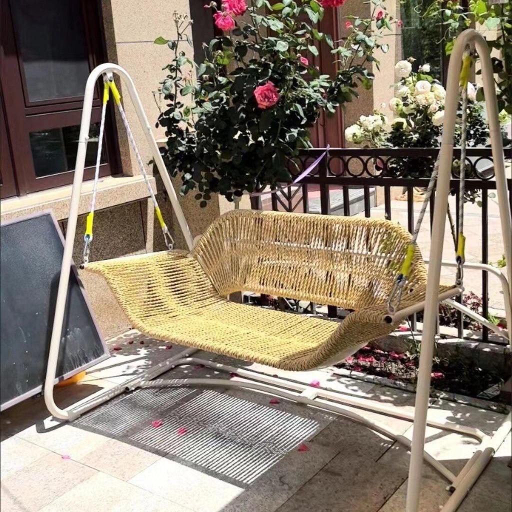 Double Person Indoor/Outdoor Hammock Swing Chair for Garden or Balcony