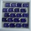 CERTIFIED Purple Tanzanite Emerald Cut NATURAL Loose Gemstone mm Lot