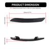 2PCS Rear Bumper Reflector Rear Brake Lamp Reflector Light Shell (No Bulb) For BMW 3Series F30 F31 F35 F34, 4-Series F32 F33 F36