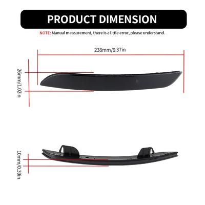 2PCS Rear Bumper Reflector Rear Brake Lamp Reflector Light Shell (No Bulb) For BMW 3Series F30 F31 F35 F34, 4-Series F32 F33 F36