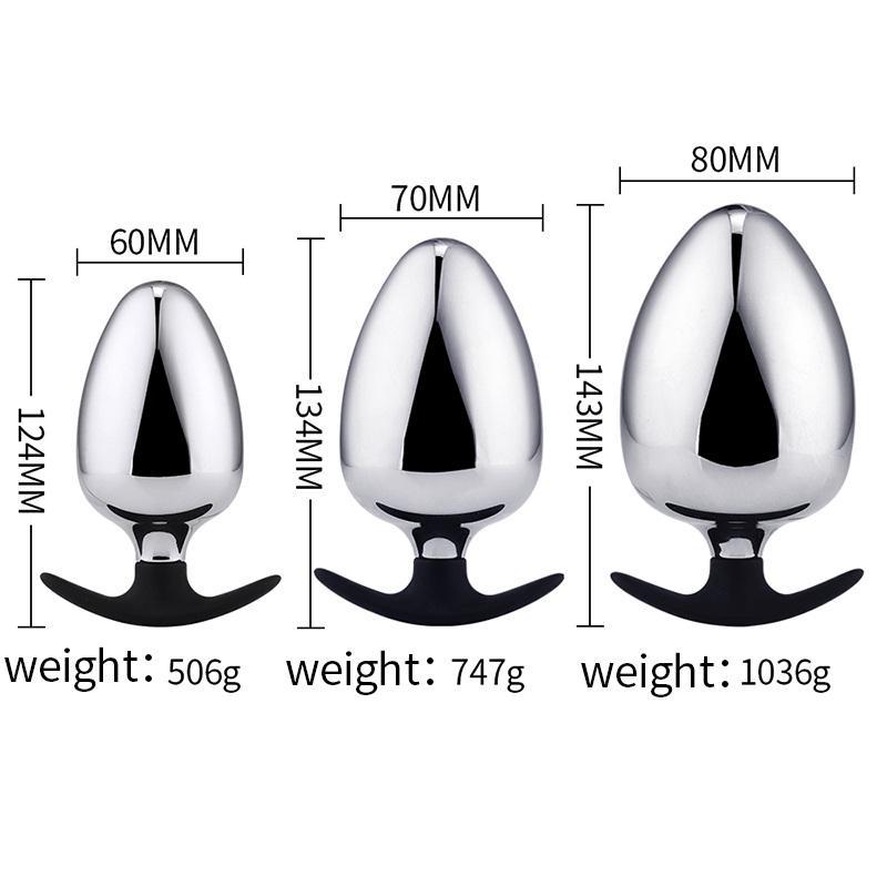 MoDi Adult Large Anal Sex Toys Huge Size Butt Plugs Prostate Massage For Men Female Anus Expansion Stimulator Big Anal Beads
