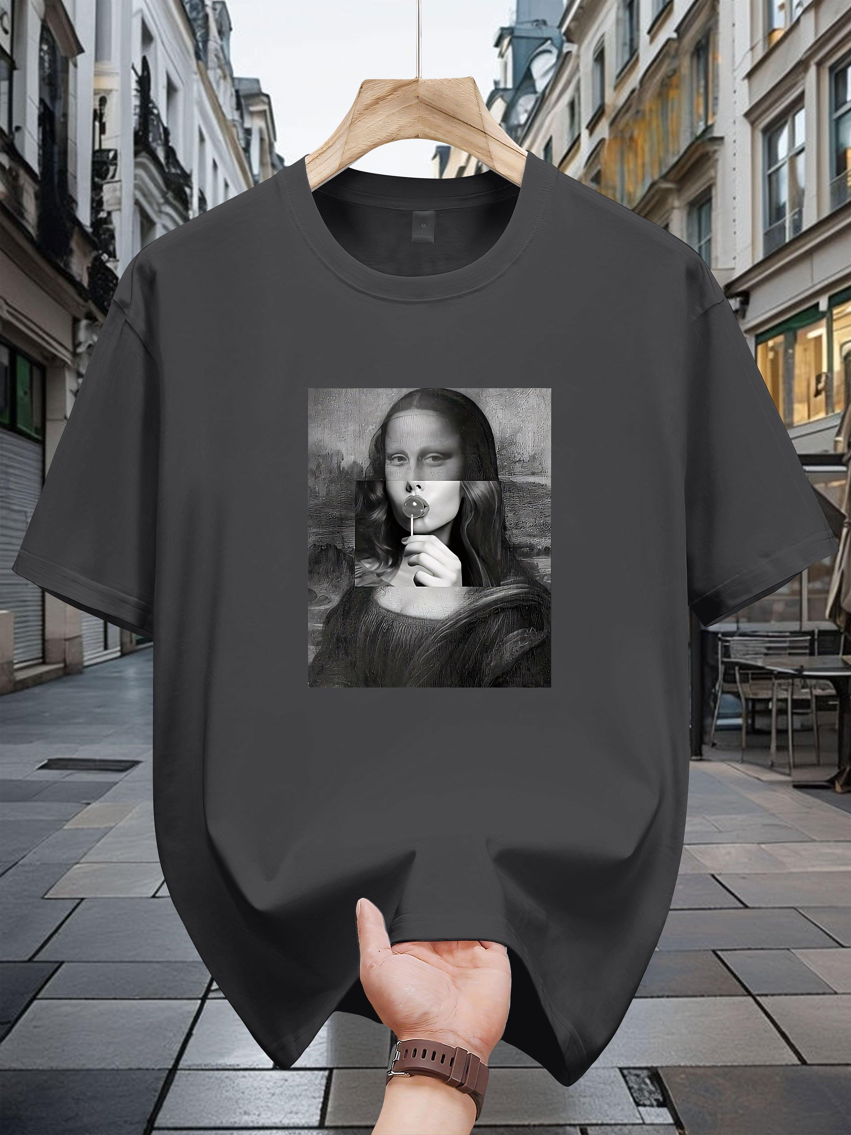 200g 100% Cotton Printed Short-Sleeve T-shirt XXXL