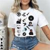 Tokio Hotel Tshirt Teen Graphic Classic Breathable Colorful University Psychedelic T Shirt Classic Streetwear Grunge Comfortable